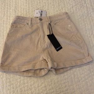 Forever 21 corduroy shorts NWT